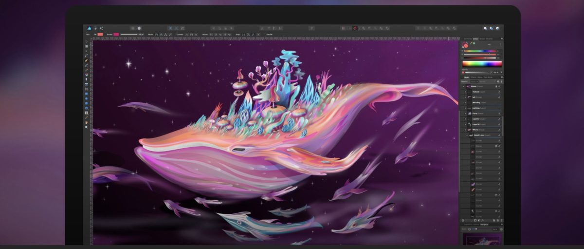 Affinity Designer でファイルを 新規作成 する 肉球ログ 使い方 初心者